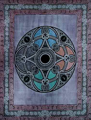 Celtic Bedspread/Tapestry