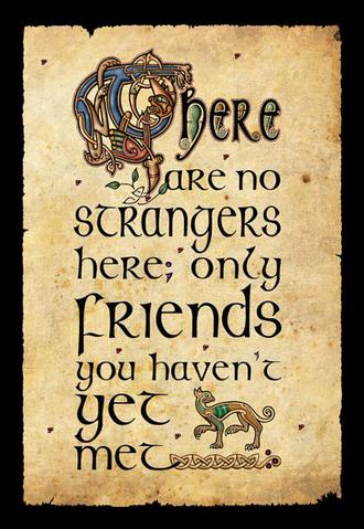 Mini Print Celtic Quotes